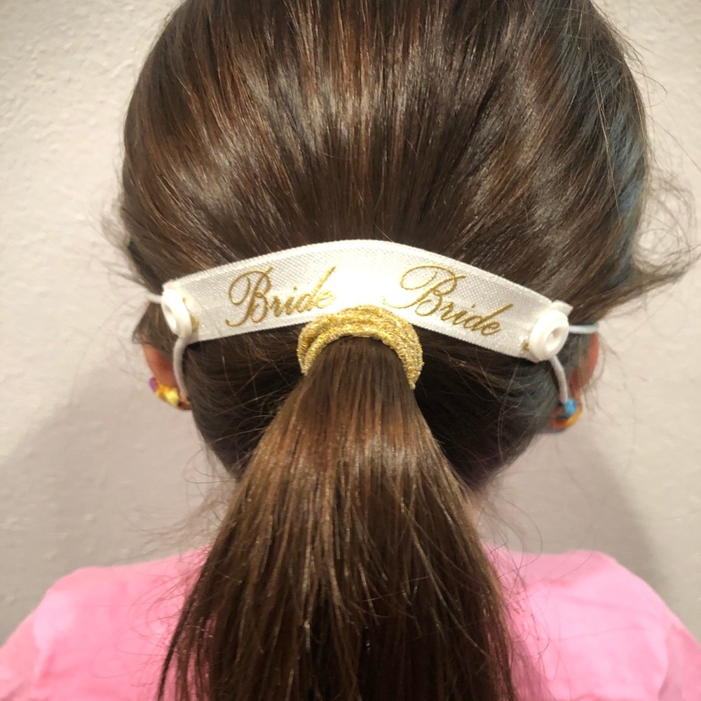 Ear savers elastic, different colors! Set of 4